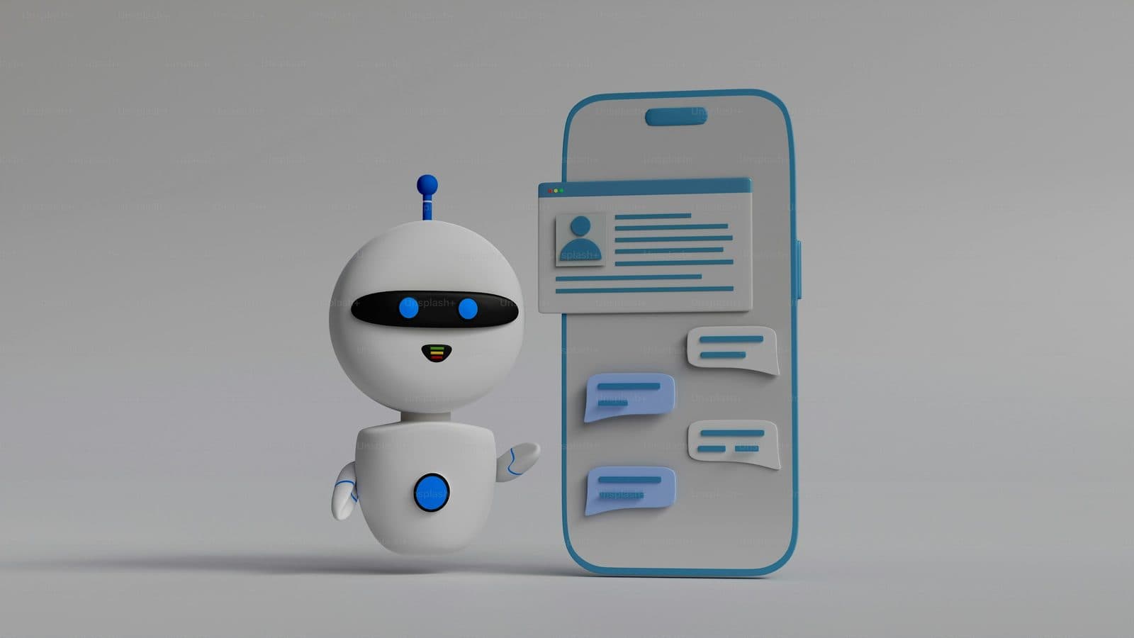 An AI assistant working alongside an employee record